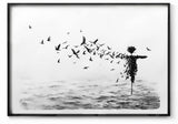 Pejac — Scattercrow, 2017